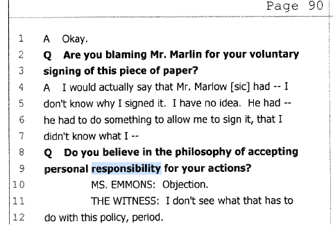 2010-Blumenthal v New York Life - Deposition - Universal Life Policy